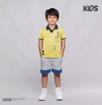 Kid's Premium Polo - Panda Life