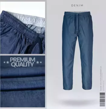 Mens Premium Trouser - Denim