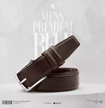Mens Premium Belt - Ravary